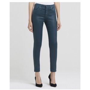 AG - Leatherette Farrah Ankle High Rise